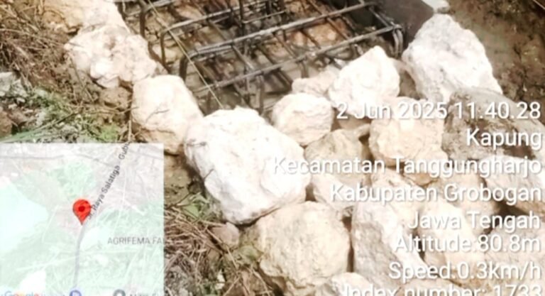 Proyek Pembangunan Pagar SMPN 2 Tanggungharjo Diduga Langgar Prosedur Teknis