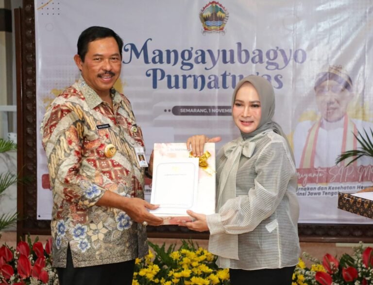 Pemprov Jateng Gelar Acara Mangayubagya Purnatugas Dua Pejabat Eselon II