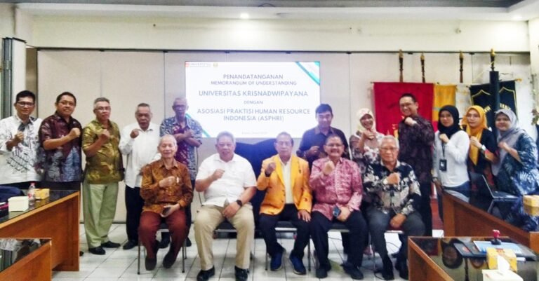 ASPHRI dan UNKRIS Teken MoU, Buka Program S2 dan S3 Hybrid untuk Praktisi SDM