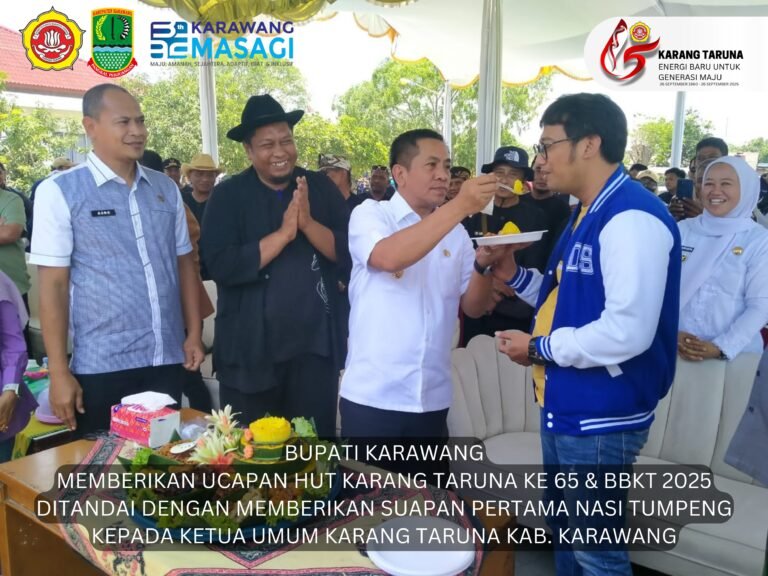 Bupati Aep: Karang Taruna Harus Hadir dan Berdaya untuk Masyarakat