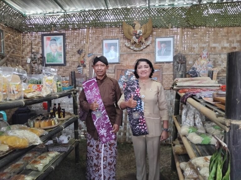 Kalurahan Pengkol Pamerkan Produk UMKM Dalam Gelar Rintisan Kalurahan Budaya