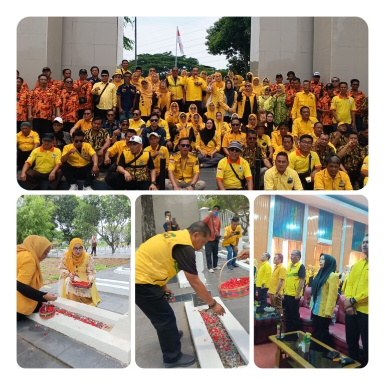 Golkar Karawang Gelar Ziarah dan Tasyakuran di Hari Ulang Tahun ke-61