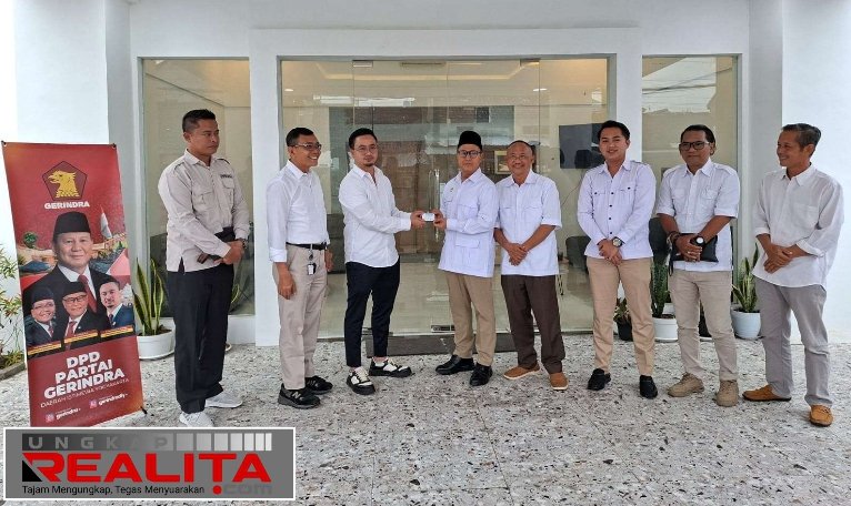 RESMI MASUK PARTAI GERINDRA, SIKAP POLITIK BARU SANG WAKIL BUPATI GUNUNGKIDUL
