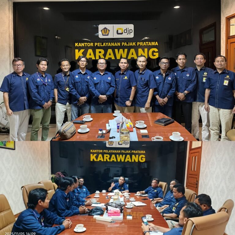 Di Hadapan IWO Indonesia, KPP Pratama Karawang Tegaskan Layanan Pajak Gratis dan Berintegritas