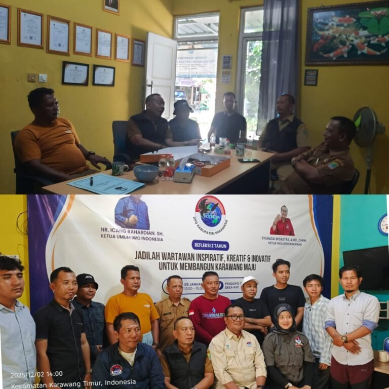 Bangun Sinergi, Kesbangpol Kunjungi IWOI untuk Cek Administrasi dan Keaktifan Organisasi