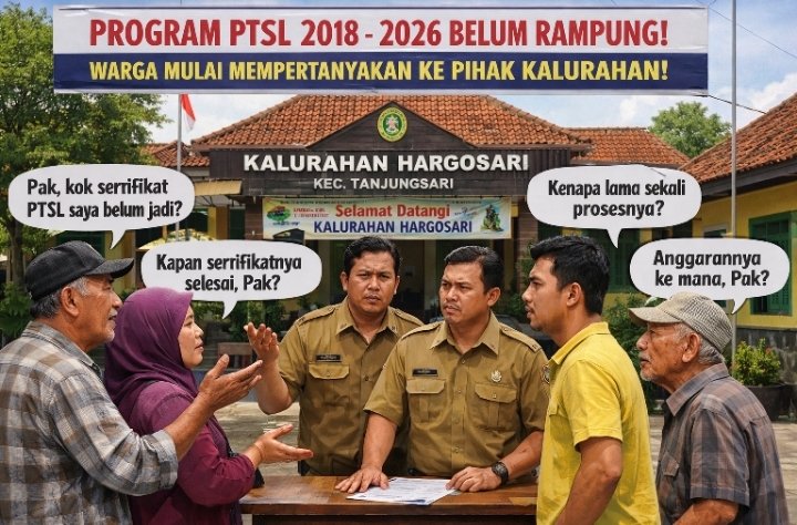Mangkrak Sejak 2018, Program PTSL di Kalurahan Hargosari Tinggalkan Puluhan Bidang Tanah Warga