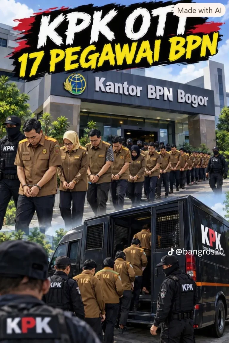 OTT KPK di ATR/BPN: 17 Orang Diamankan, Dirjen Ikut Terseret, Ada Apa di Balik Urusan HGB?