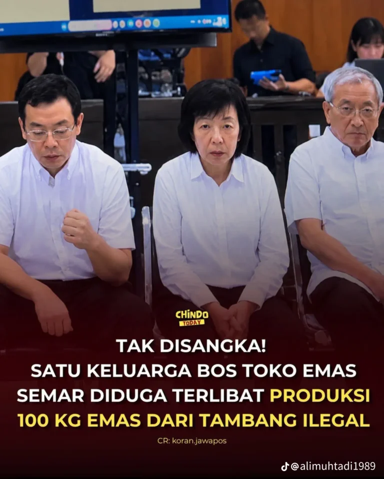 HEBOH! TIGA PENGURUS PT SEMAR PERMATA EMAS MULIA DIADILI, DUGAAN PENAMPUNGAN 100 KG EMAS HASIL TAMBANG ILEGAL TERUNGKAP