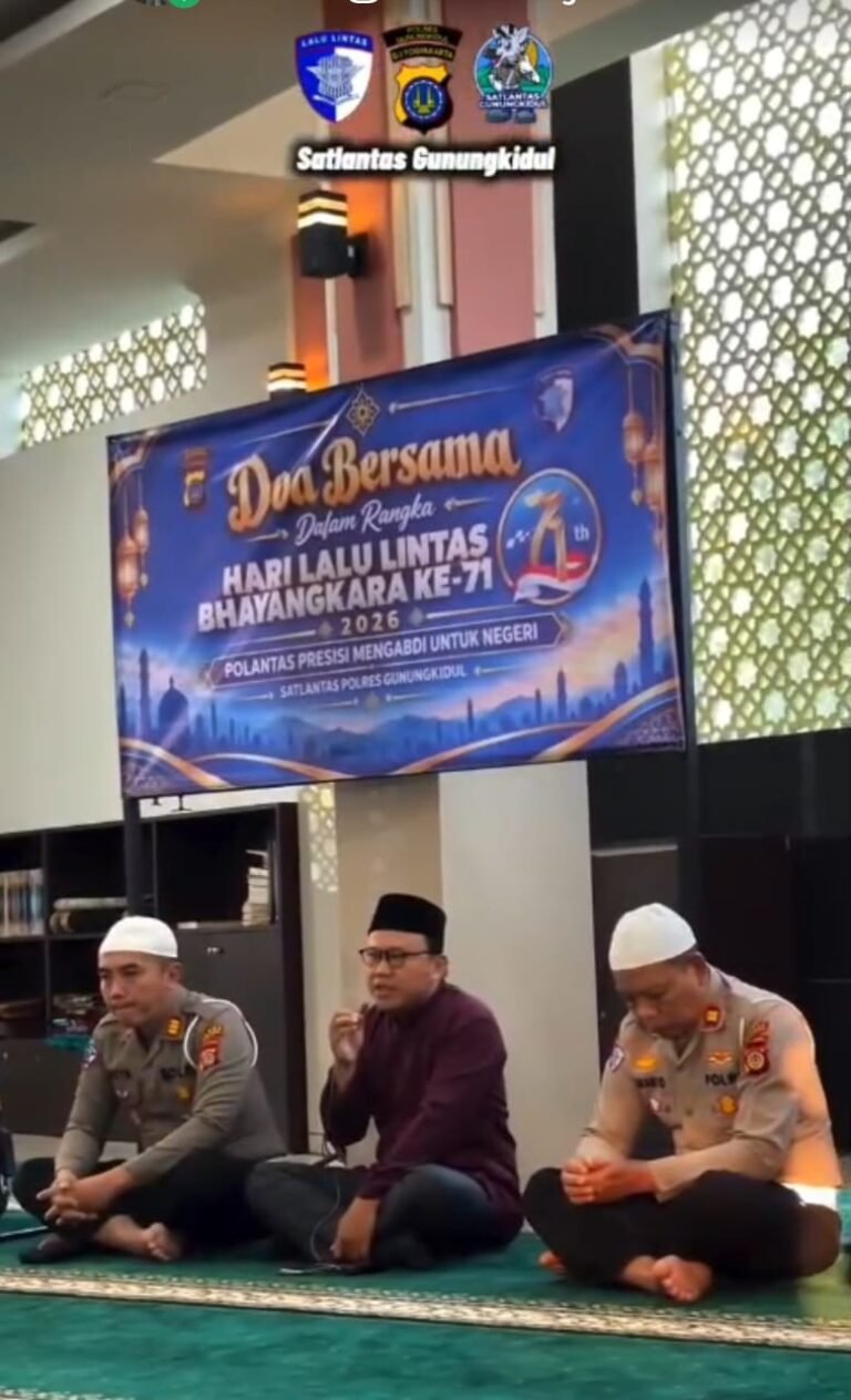 HUT KE-71 LALU LINTAS, POLRES GUNUNGKIDUL DORONG BUDAYA TERTIB DAN KESELAMATAN DI JALAN