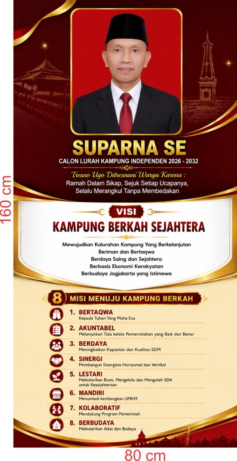 Suparna SE Kembali Maju sebagai Calon Lurah Kampung, Bawa Semangat Pengabdian untuk Warga