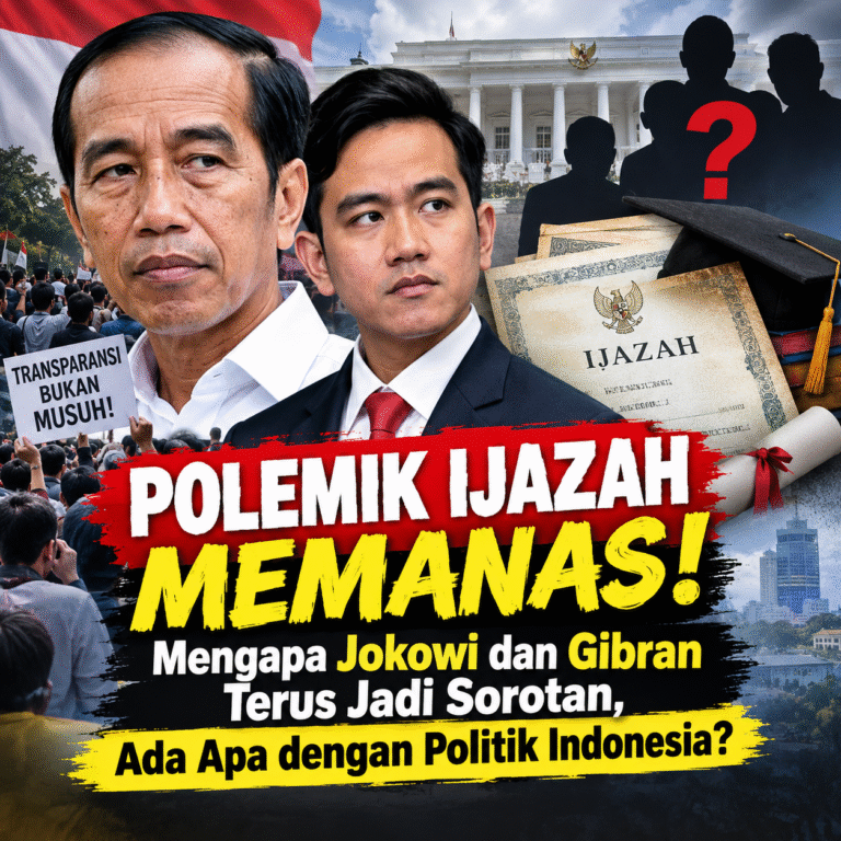 Polemik Ijazah Memanas! Mengapa Jokowi dan Gibran Terus Jadi Sorotan, Ada Apa dengan Politik Indonesia?